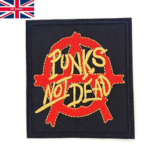 PUNKS NOT DEAD Embroidered