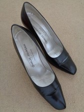 CHARLES JOURDAN BLACK LEATHER
