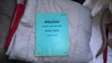 classic vintage raleigh moped and scooter spare parts price list from 1964