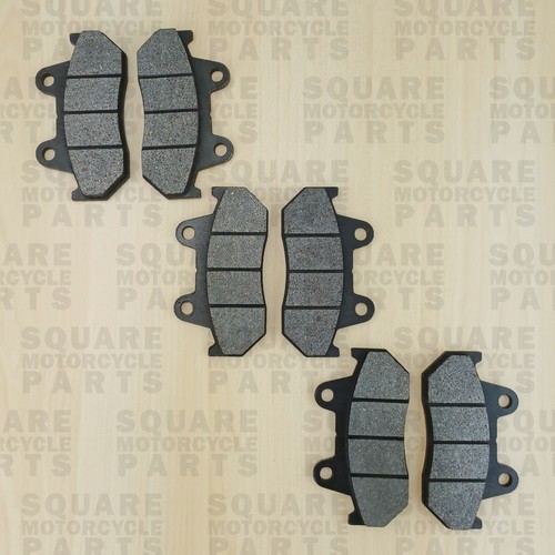 Front rear brake pads set - front,