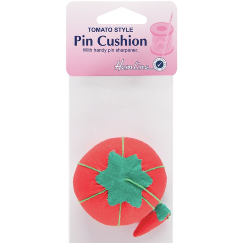 Hemline tomato pin cushion - pin,