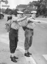 Sailors Paul Lodge And W Croft