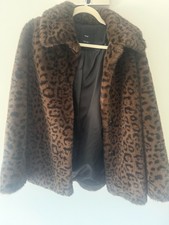 MANGO FAUX FUR JACKET