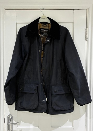 Navy barbour bedale - navy, men’s