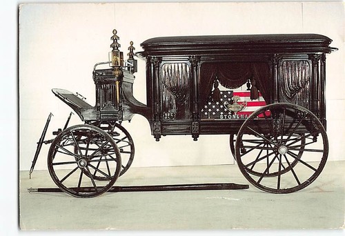 Postcard 1913 horse drawn - horse,