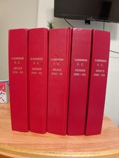 football programme binders