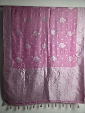 Ladies Pink Katan Indian Sari
