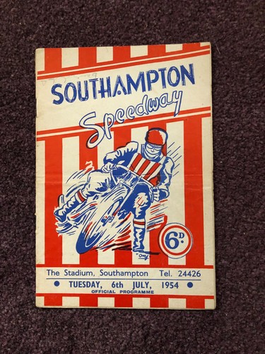 Speedway programme southampton - speedway,