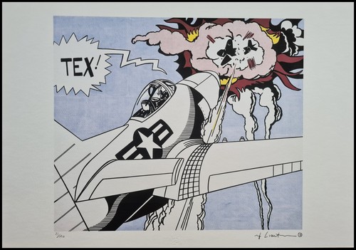 Roy lichtenstein tex 50 - lichtenstein, *