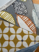 Handmade Oilcloth Bunting -