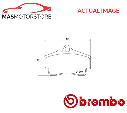 Brake pads set - braking, pad