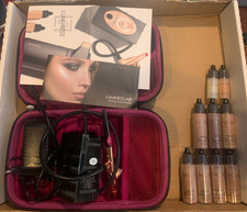 LUMINESS AIR LI-300RG ICON Airbrush System w/Case, A/C Adaptor 9 NEW shades 100
