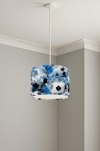 Football pattern blue - pattern,