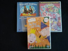 3 KID'S DVD'S (SEALED).