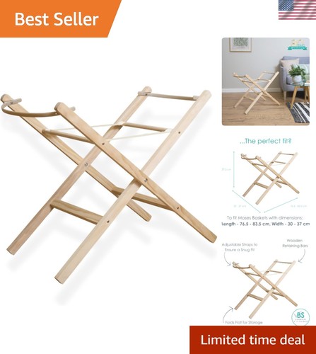 Wooden folding moses basket - moses,