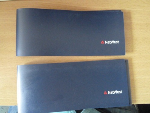 Nat west cheque book - 2,