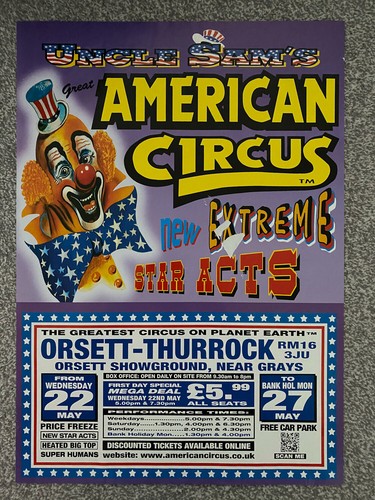 American circus poster - circus,