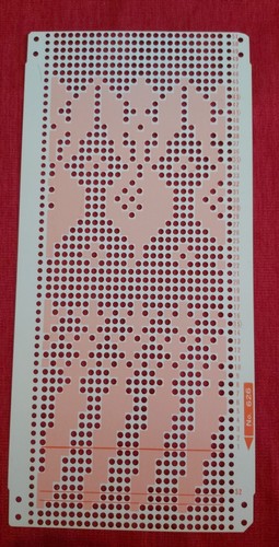 Punchcard from the toyota - punchcard,