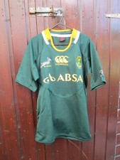 South Africa SA Rugby Shirt 2013-2014 Small [S] Canterbury Jersey Springboks