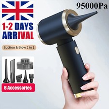 3 in 1 Upgrade Car Vacuum Cleaner Air Blower Wireless Handheld Rechargeable Mini