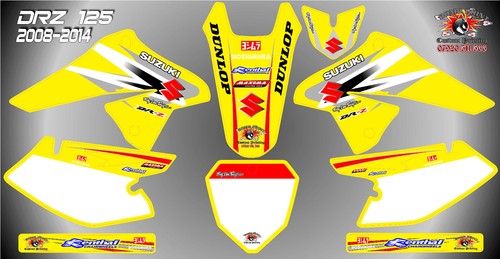 Suzuki drz125 decals - decals, graphics