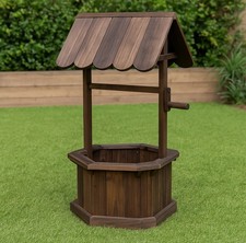 Decorative Wooden Wishing Well