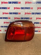 TOYOTA YARIS HATCHBACK 3DR MK1 SCP10 2004 DRIVER SIDE REAR TAIL LIGHT LAMP