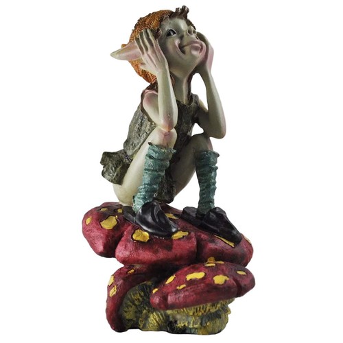 Pixie thinking mushroom - pixie,