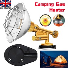 Portable Camping Butane Gas Heater Outdoor Tent Heating Stove w/Stabilizing Base