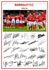 11722. Barnsley FC Signed Team