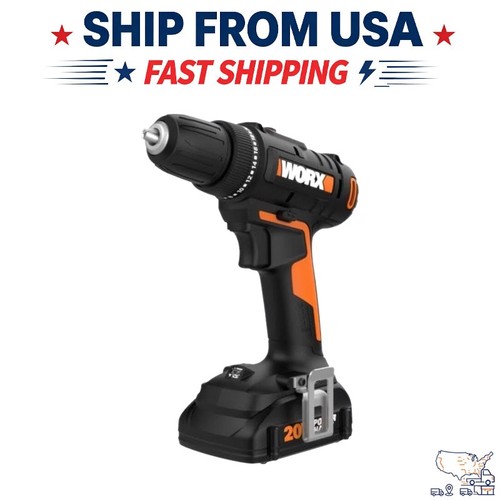 Worx 20v drill - worx, 3/8"