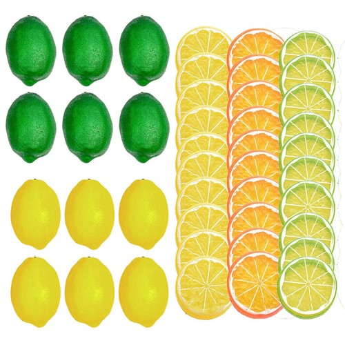 10pcs lemon artificial - artificial, fruit
