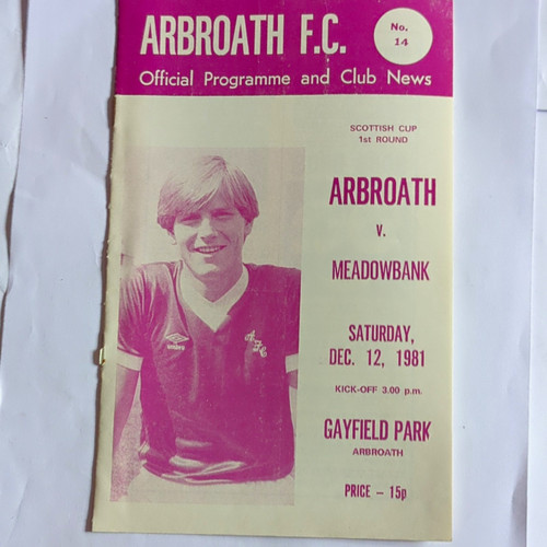 Scottish cup arbroath - arbroath, v