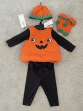 F&F Baby Pumpkin Costume 1-3 Months