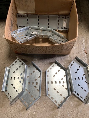 Galvanised cable tray - cable,