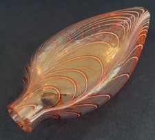 Nailsea cranberry, white and