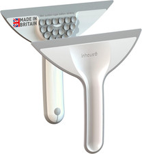 Inhouse Mini Stick+Store Shower Squeegee - Made in Britain - 6.5” Blade, Patente
