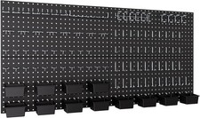 158PCS Metal Pegboard Wall
