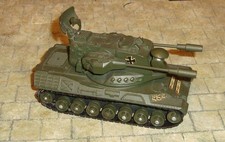 DINKY TOYS   LEOPARD ANTI-AIRCRAFT TANK   - MADE IN ENGLAND  - PLAYWORN -UNBOXED