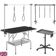 Pet Grooming Table with Basket