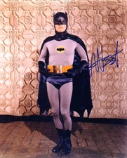 ADAM WEST BATMAN 8X10 SIGNED