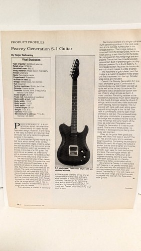 Peavey generation guitar - generation,
