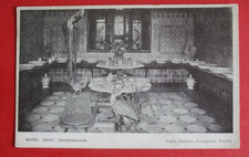 Old NORFOLK Postcard INTERIOR