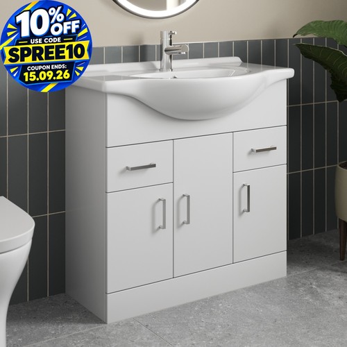 850mm freestanding bathroom - 850mm,