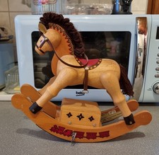 Vintage Enesco Wooden Rocking