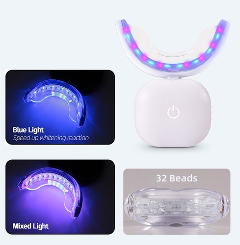 New blue led teeth - new,