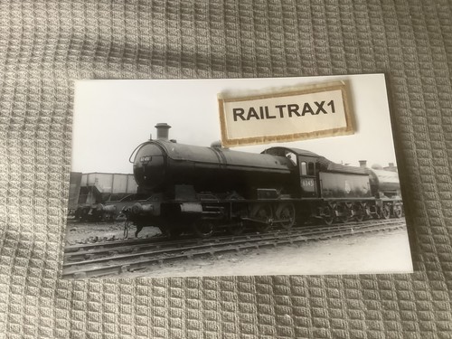 Railway steam photograph - railway,