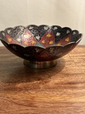 Vintage/Boho Indian Enameled
