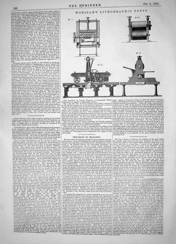 Antique print engineering - print,