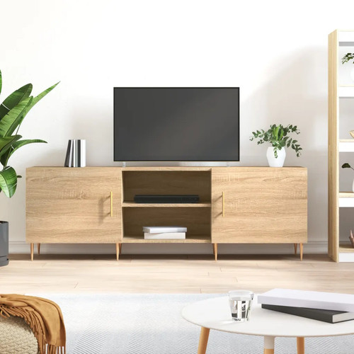 Walplus cabinet sonoma oak - tv,